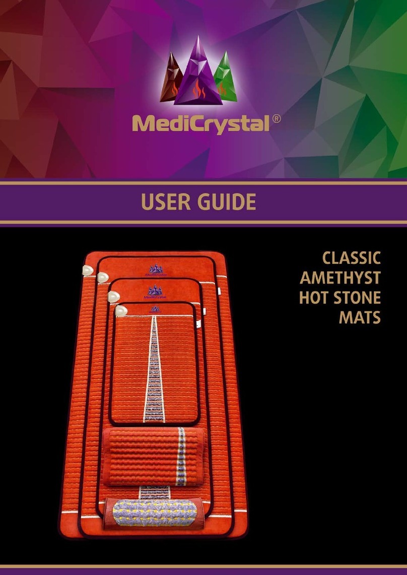MediCrystal Classic Amethyst Mat user guide