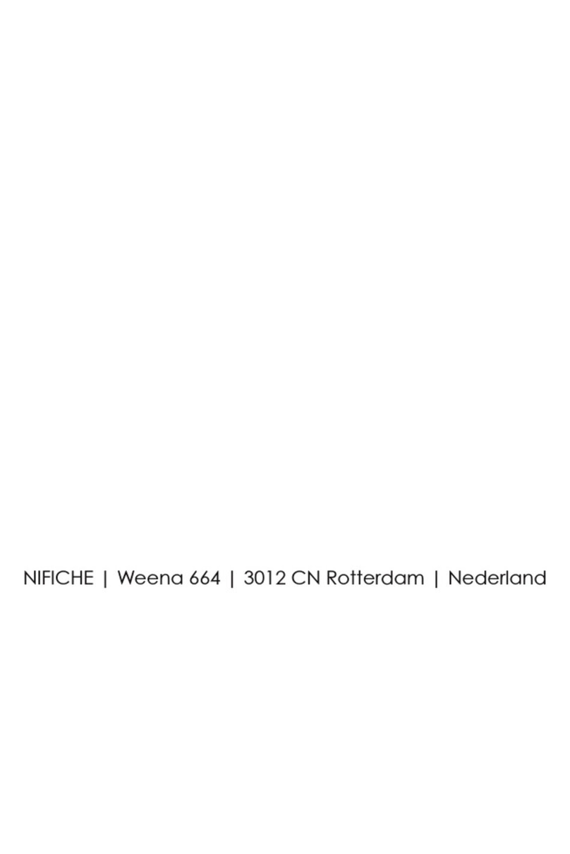 NIFICHE NFVR701 instruction manual