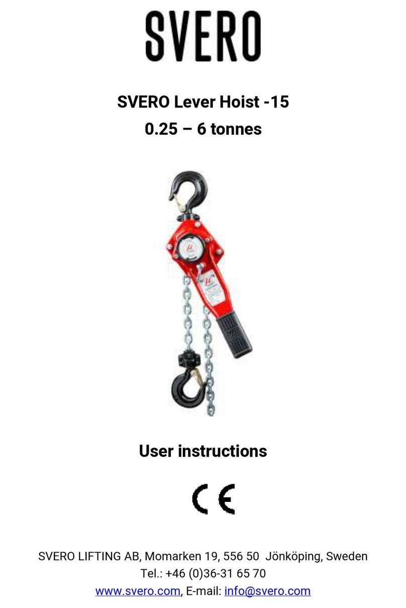 SVERO 15 Series User instructions