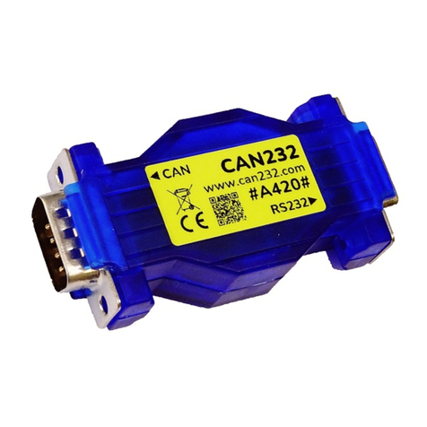 LAWICEL CAN232 User manual