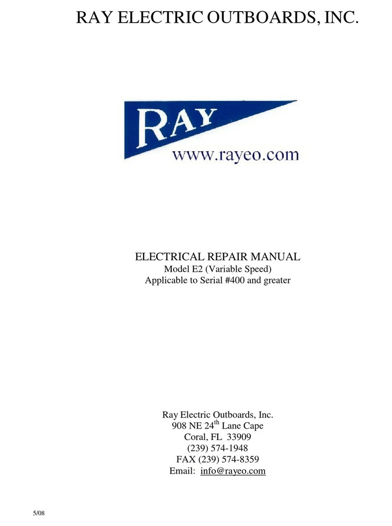 Ray Electric Outboards E2 Repair manual