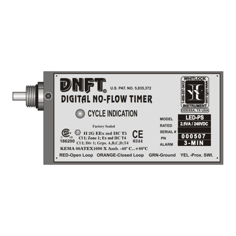 WHITLOCK INSTRUMENT DNFT-LED-PS manual