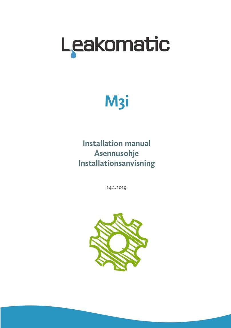 Leakomatic M3i User manual