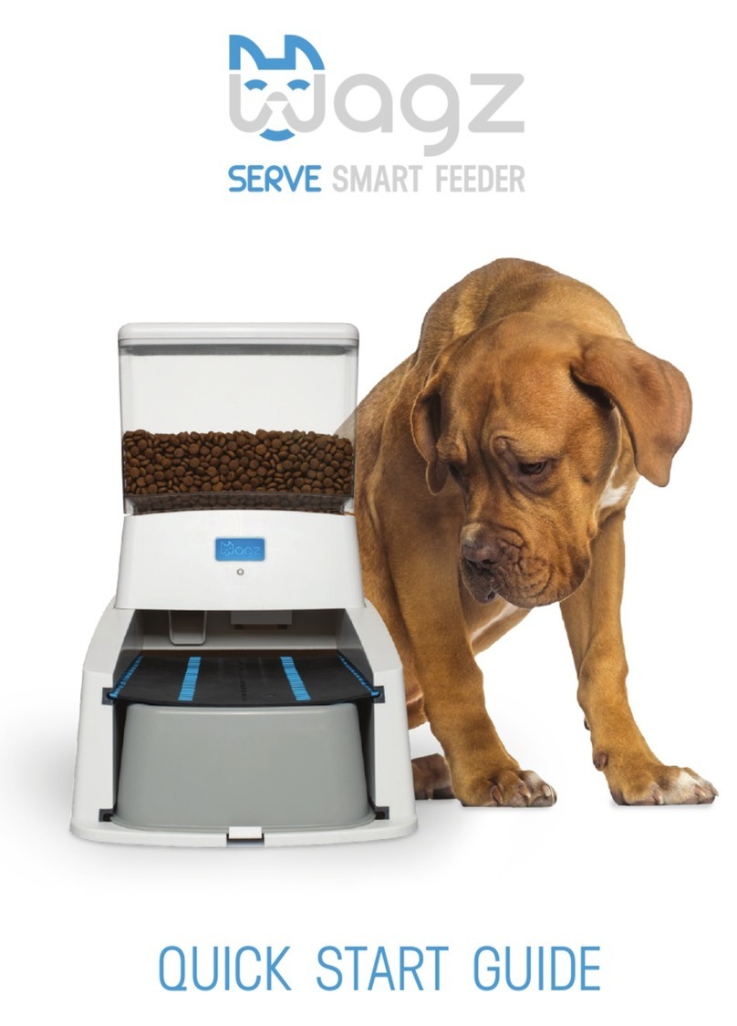 Wagz Serve Smart Feeder quick start guide