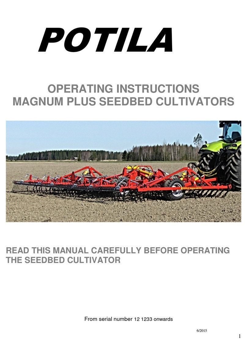 POTILA MAGNUM PLUS Series User manual