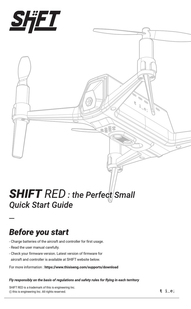 T.I.E. SHIFT RED quick start guide