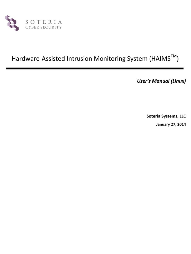 Soteria Systems HAIMS user manual