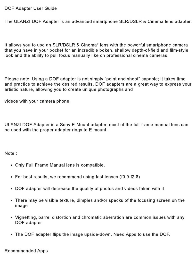 ULANZI DOF user guide