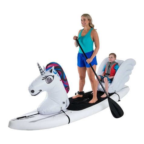 Stand Up Floats Swan instruction sheet