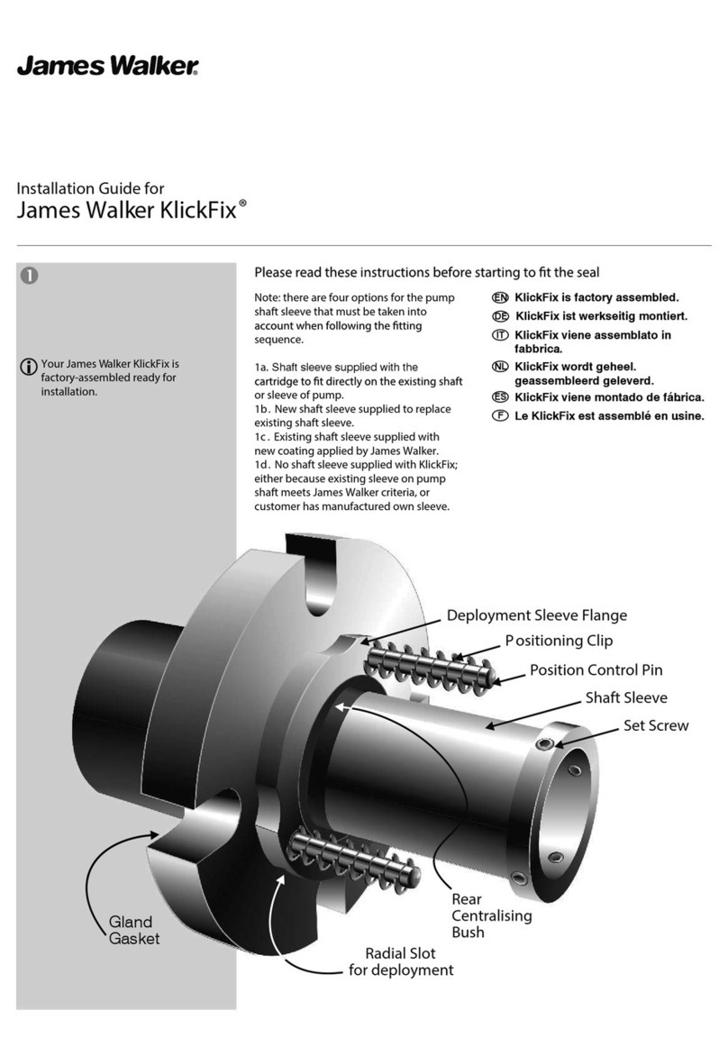 James Walker KlickFix User manual