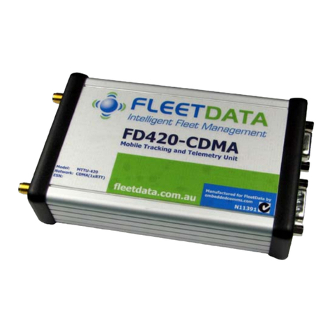 FleetData FD420-GSM quick start guide