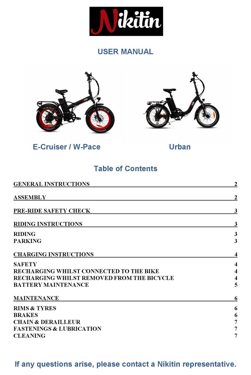 Nikitin E-Cruiser user manual