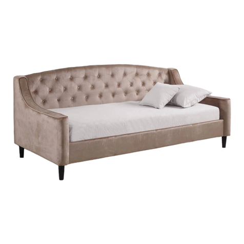 Sareer Balatin Daydream Tufted Daybed User manual