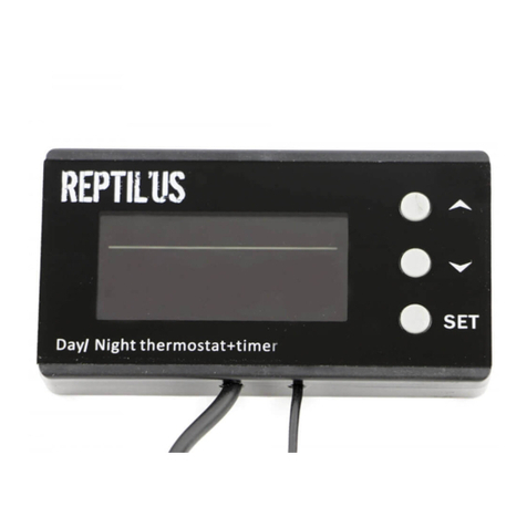 REPTIL'US Thermostat DT Control Timer manual