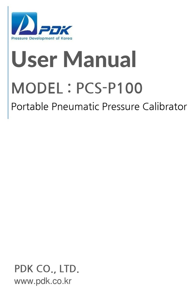 PDK PCS-P100 user manual