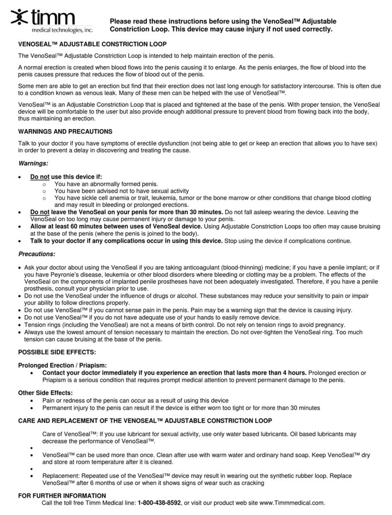 TIMM VenoSeal quick start guide