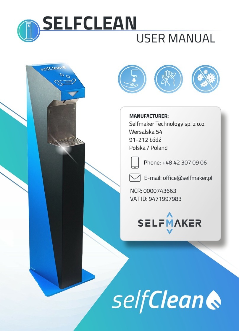 SELFMAKER SELFCLEAN user manual