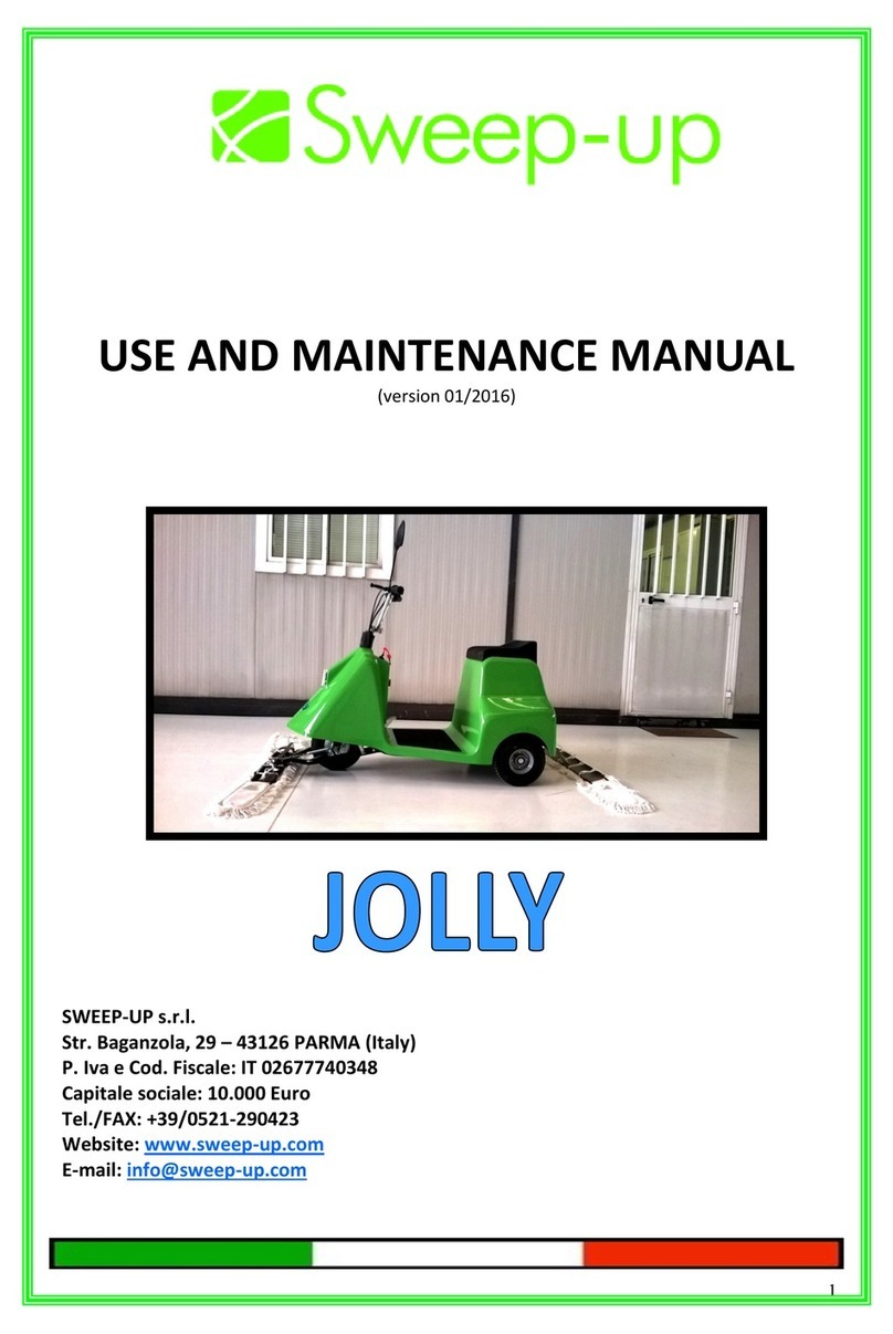 SWEEP-UP Jolly Use and maintenance manual