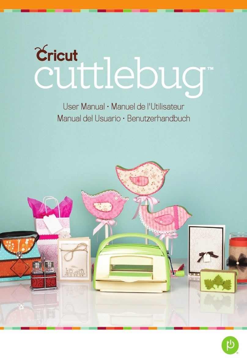 Provo Craft & Novelty Cricut Cuttlebug user manual
