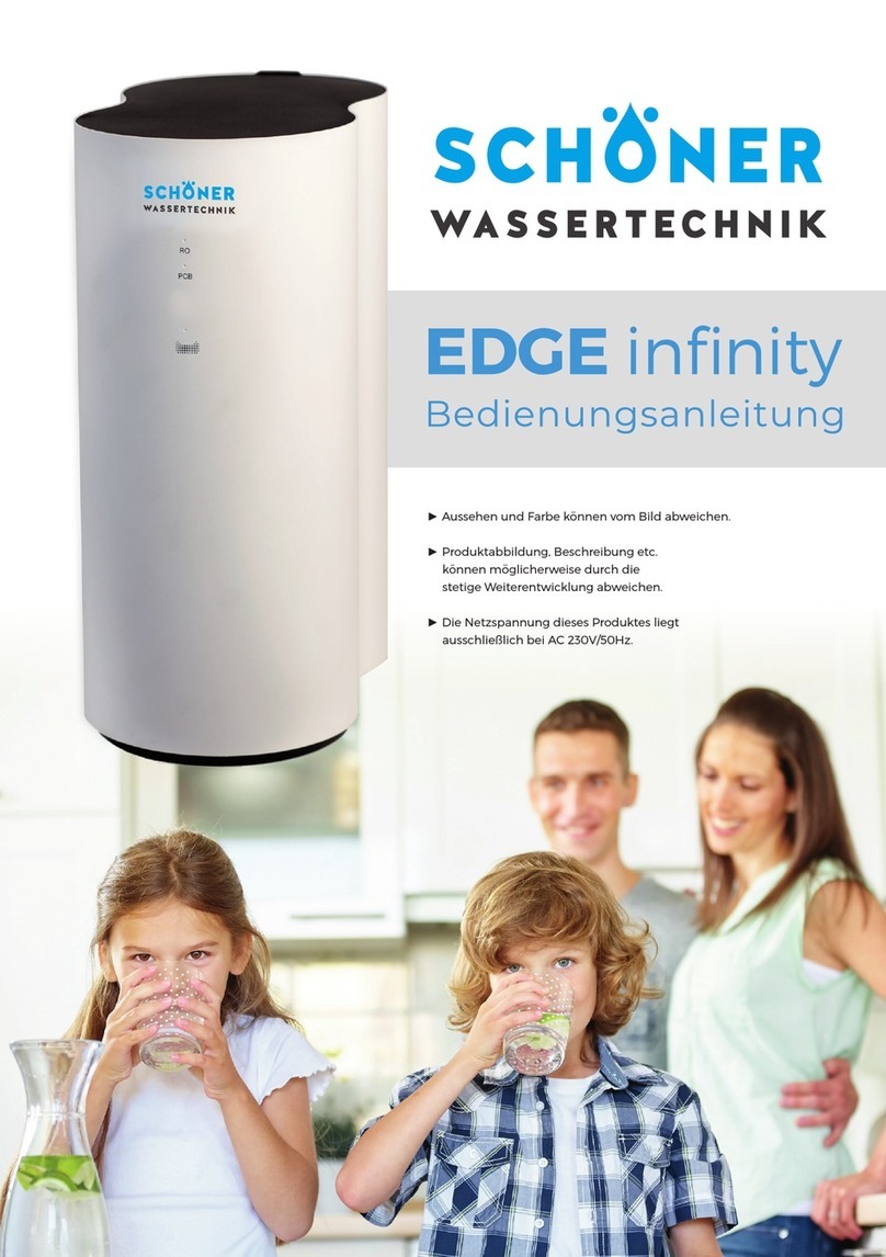 Schoner Wassertechnik EDGE infinity MRO1791A-400G manual Schoner Wassertechnik EDGE infinity MRO1791A-400G manual