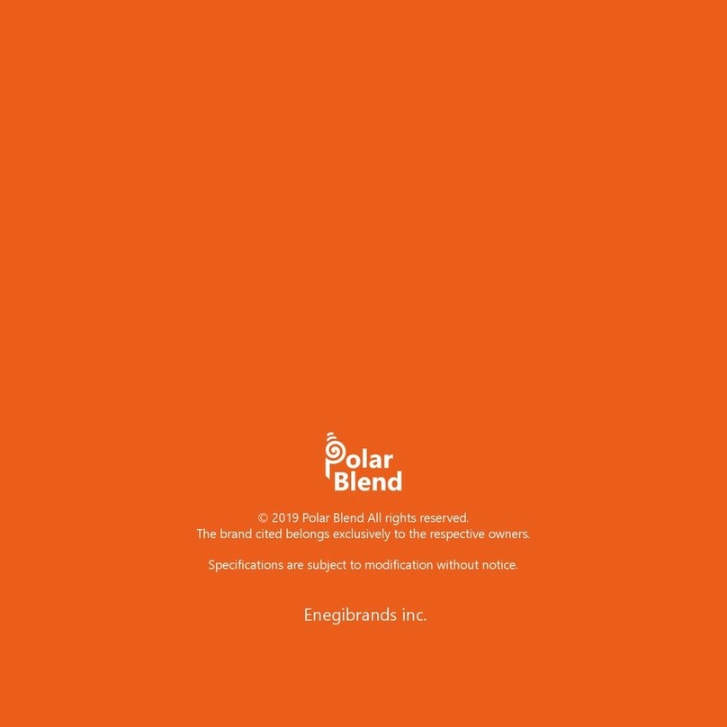 Polar Blend PB-POLAR1-BK User Guide & Recipes