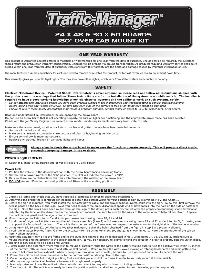 Traffic-Manager SY3800110 manual