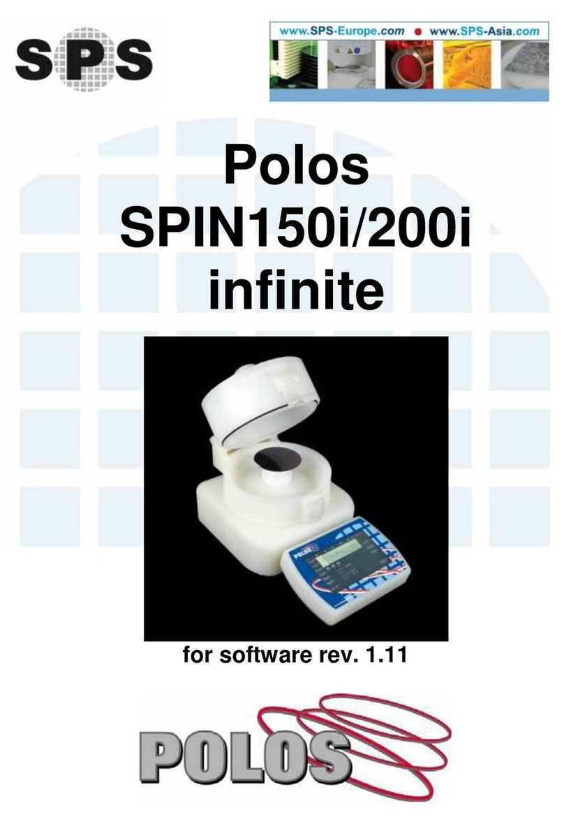 SPS Polos SPIN150i infinite manual