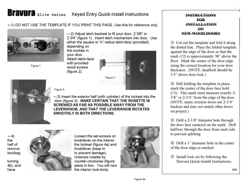 Bravura Elite Series Instructions for use