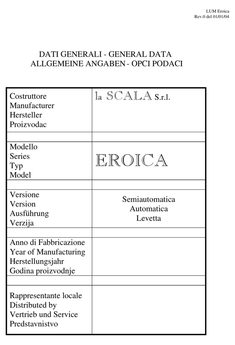 La Scala EROICA User manual