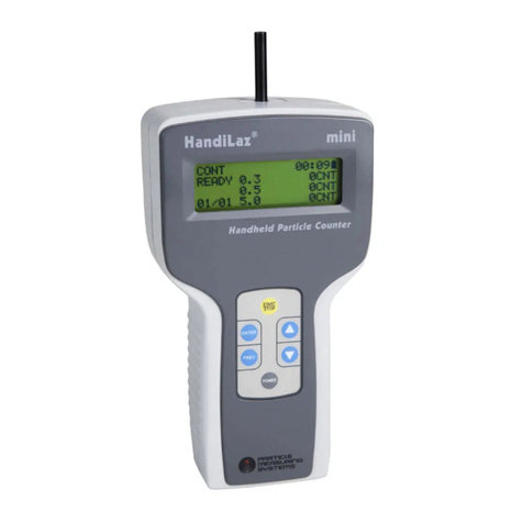 Particle Measuring Systems HandiLaz Mini Operator's manual