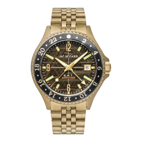 JAMES MCCABE Baja GMT instruction manual