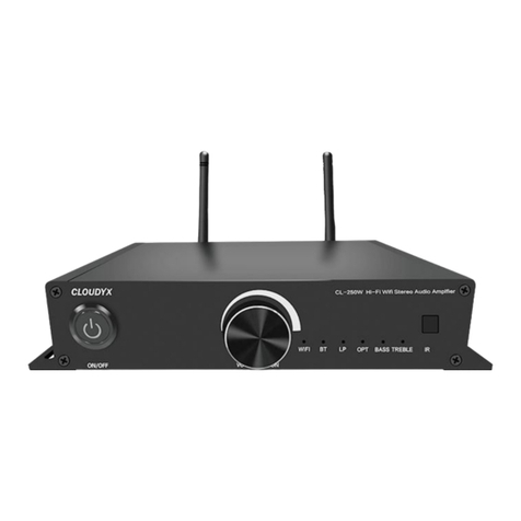 Cloudyx CL-250W instruction manual
