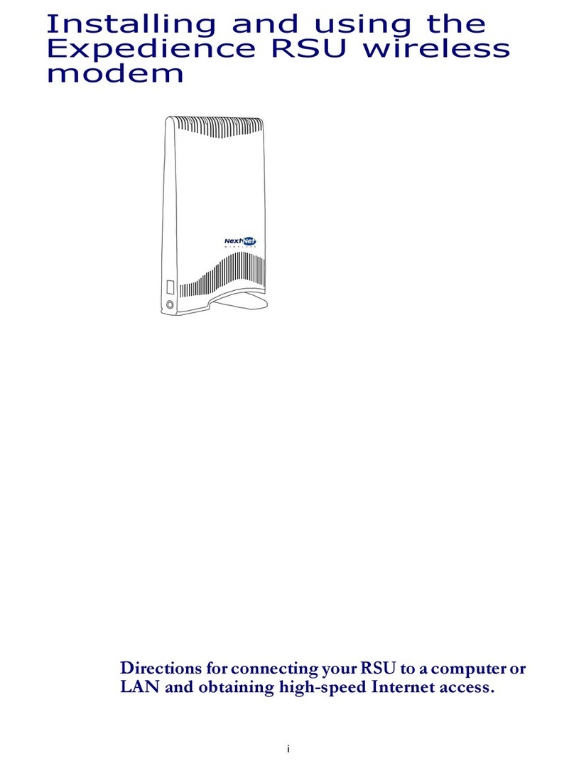 NextNet RSU2400A manual