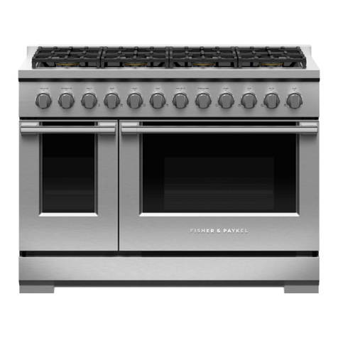 Fisher & Paykel RGV3-488 user guide