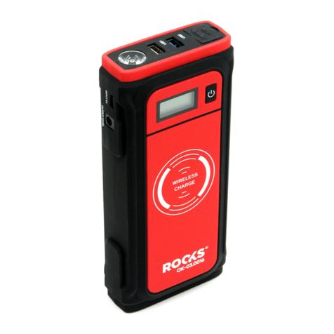 Rocks Garage OK-03.0013 Mini booster 900A operating manual