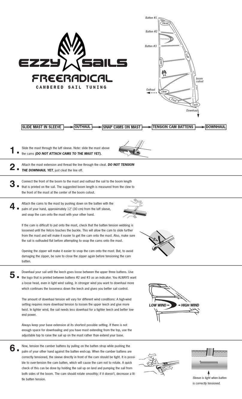 EZZY SAILS FreeRadical quick start guide