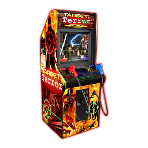 Betson RAW THRILLS Target: Terror Gold manual