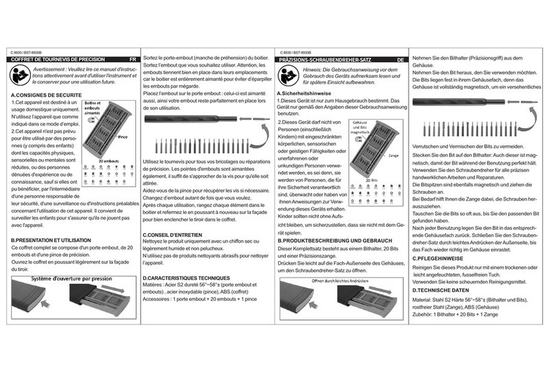 BESBEST BST-8930B User manual