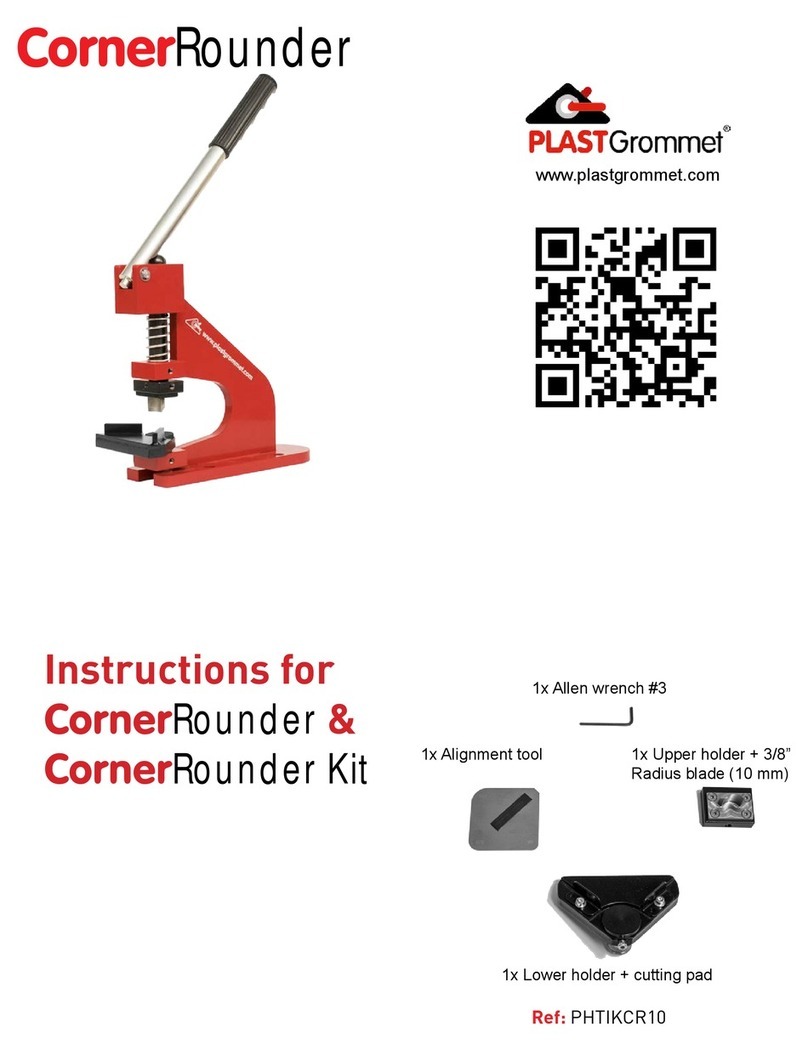 PlastGrommel CornerRounder instructions