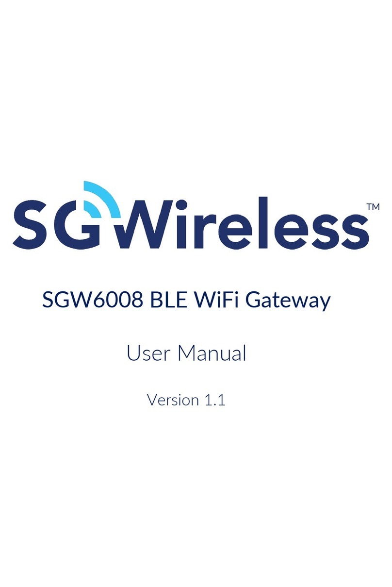 SG Wireless SGW6008 User manual