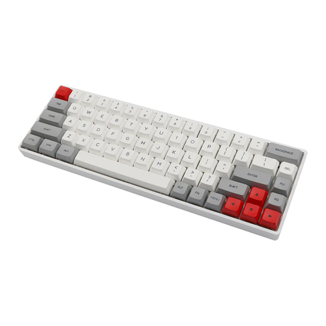 Epomaker GK68 extended manual
