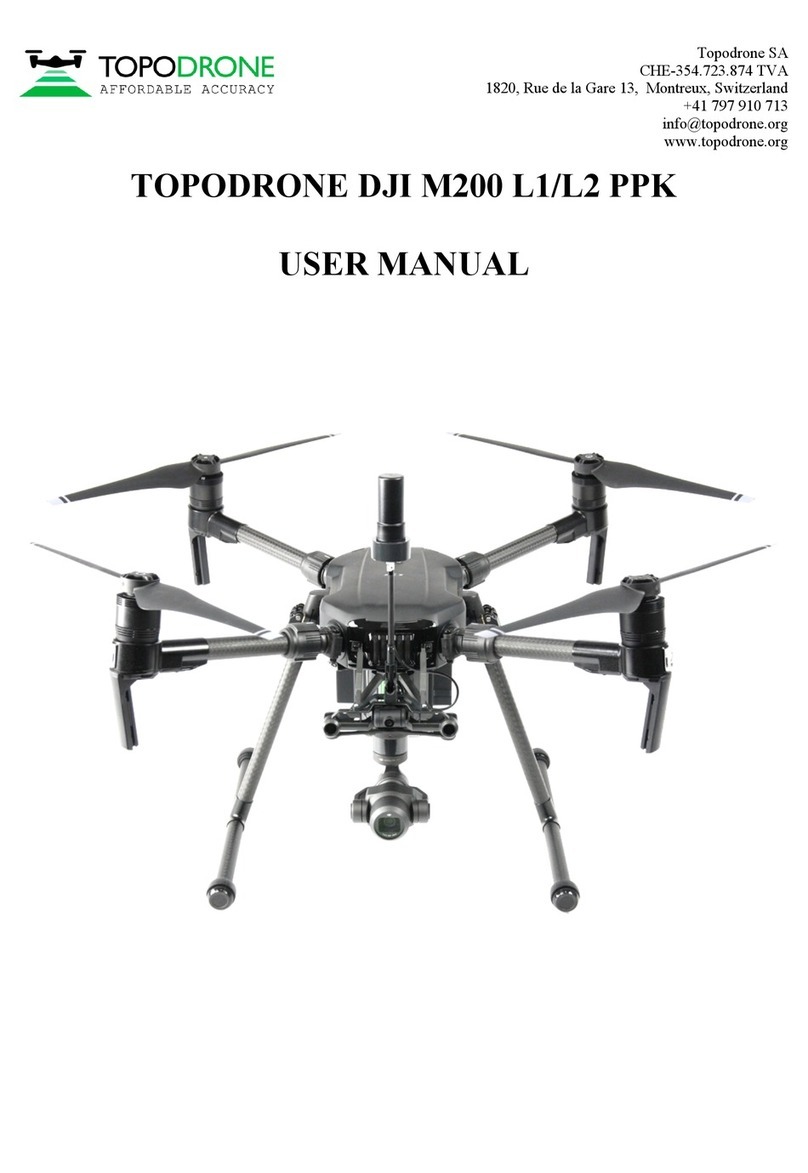 Topodrone DJI Matrice 200 V2 L1/L2 RTK/PPK User manual
