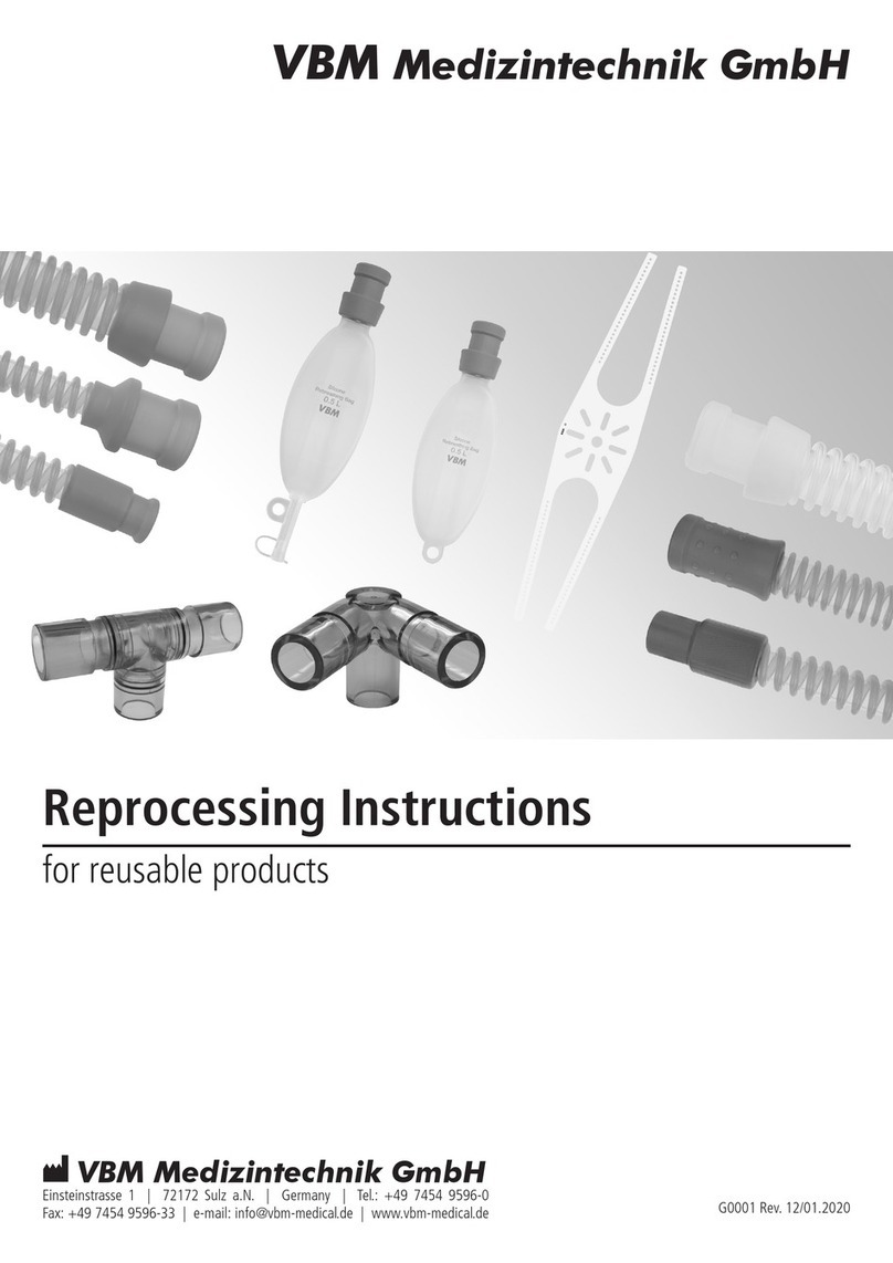 VBM Medizintechnik 66-10-025 Reprocessing Instructions