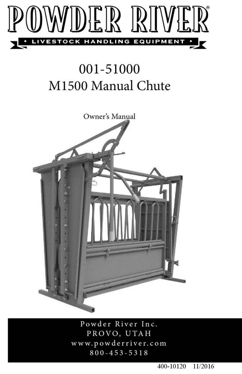 Powder River M1500 owner's manual