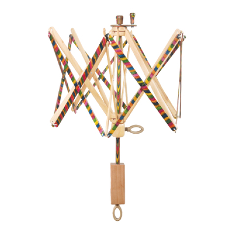 KnitPro SWIFT/SKEIN WINDER SIGNATURE manual