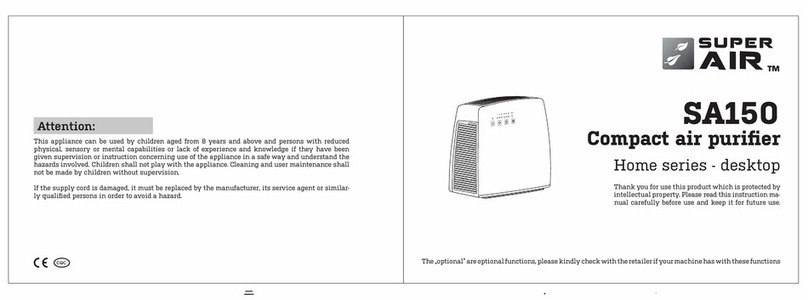 SUPER AIR SA150 quick start guide