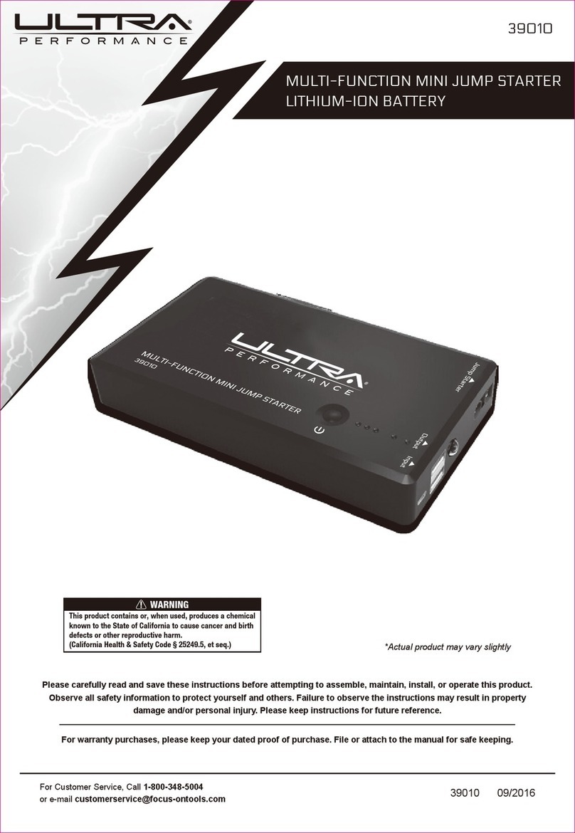 ULTRA PERFORMANCE 39010 manual