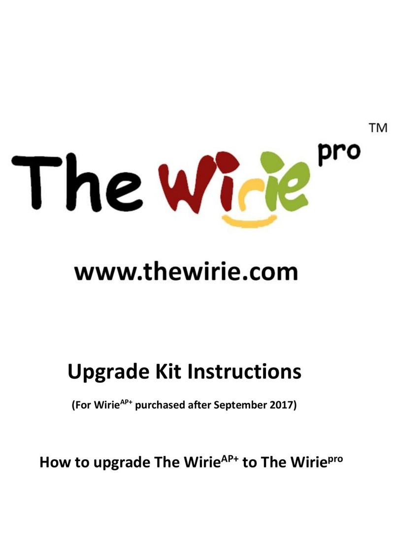 Wirie Pro instructions