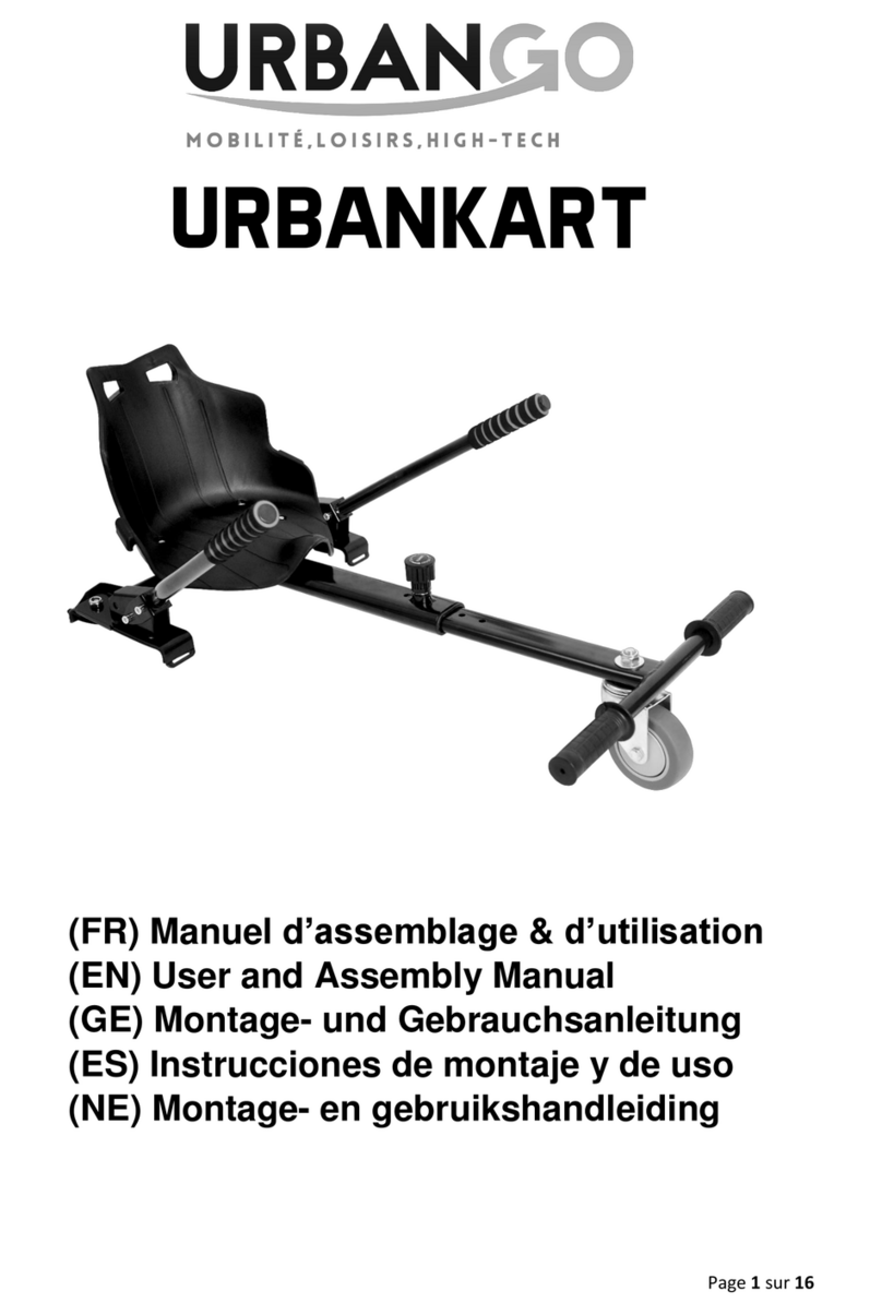 Urbango URBANKART User and assembly manual