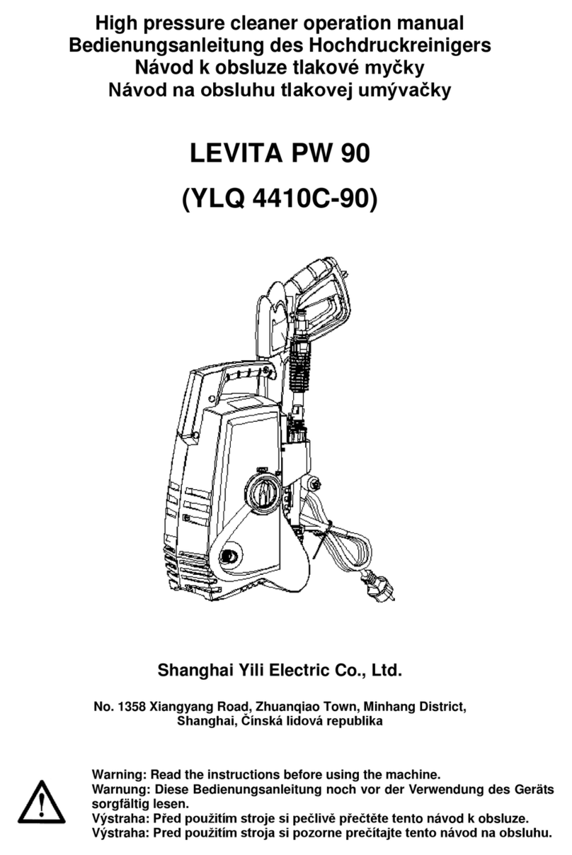 YILI Electric LEVITA PW 90 Operation manual